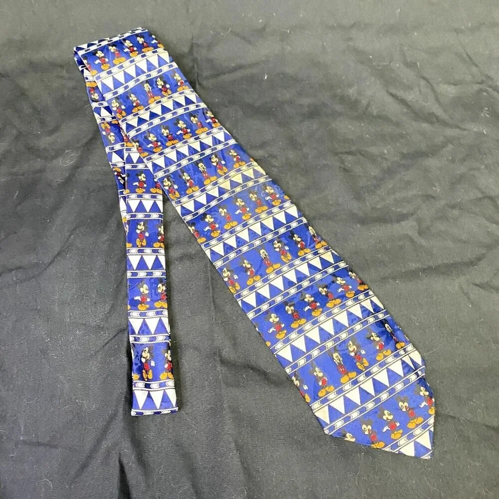 #6645 Mickey Unlimited Mens Mickey Mouse Necktie, Tie